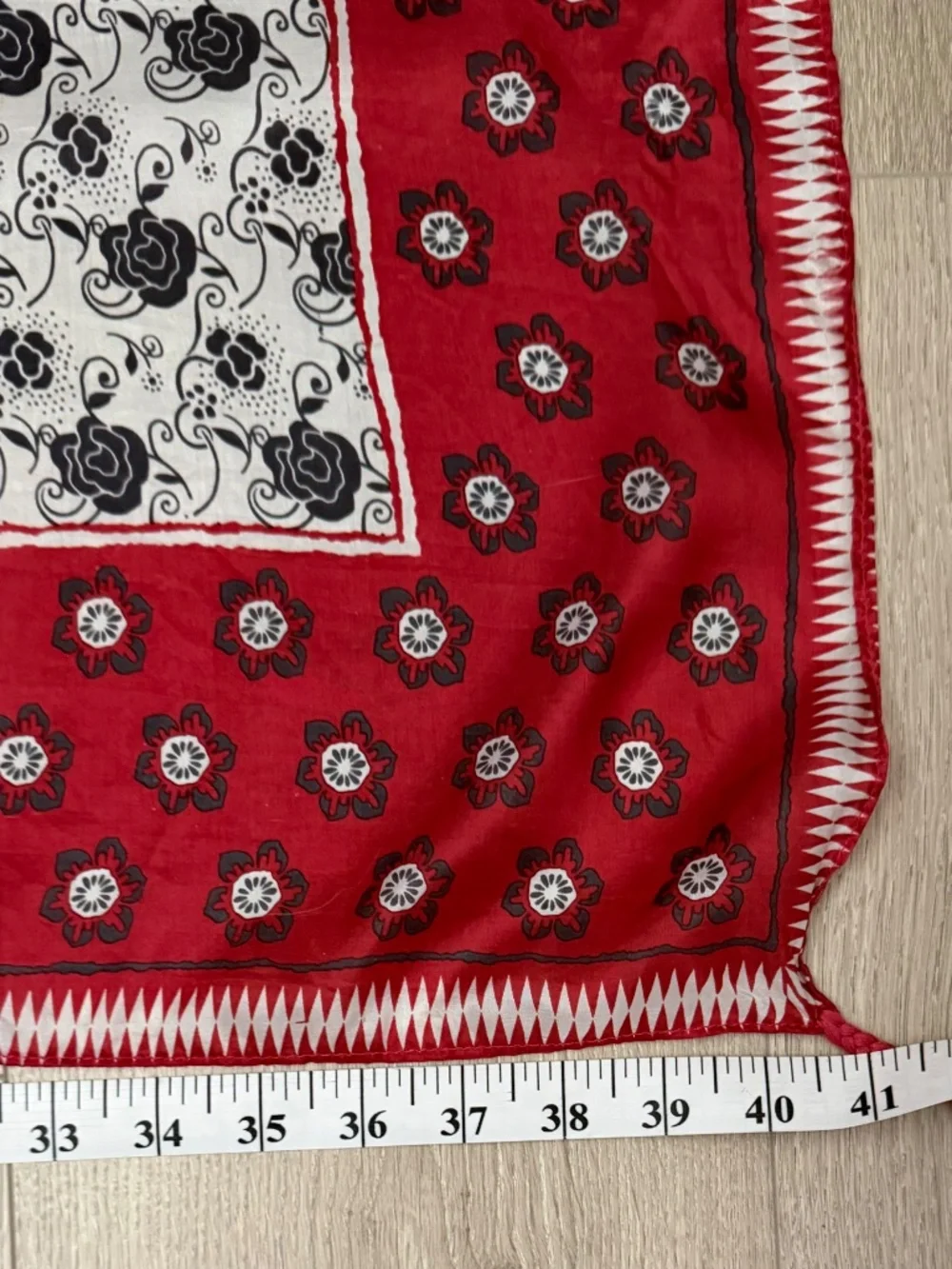 Johnny Was Silk Scarf with Tassels